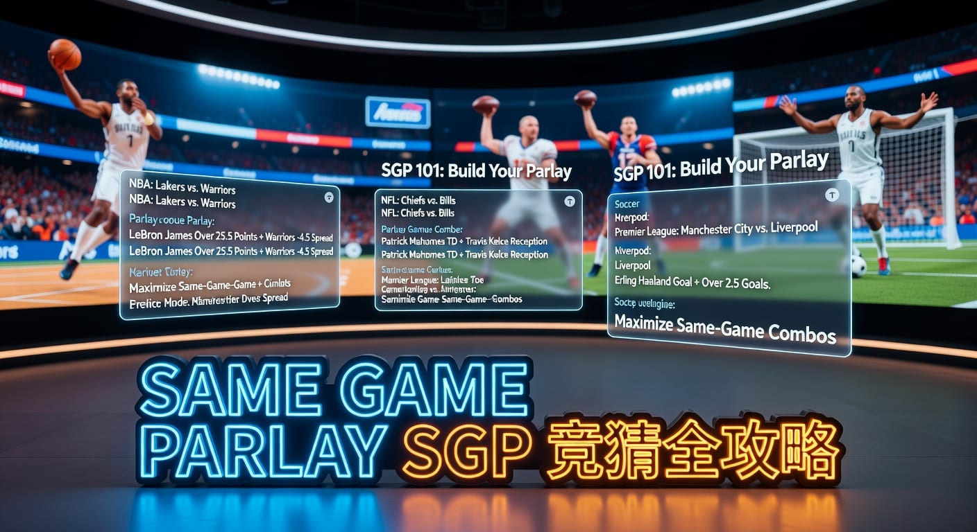 same game parlay SGP：2026年同场串关投注技巧与判断